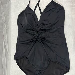 Time and Tru Elegant Black Swimsuit woman’s size 2x